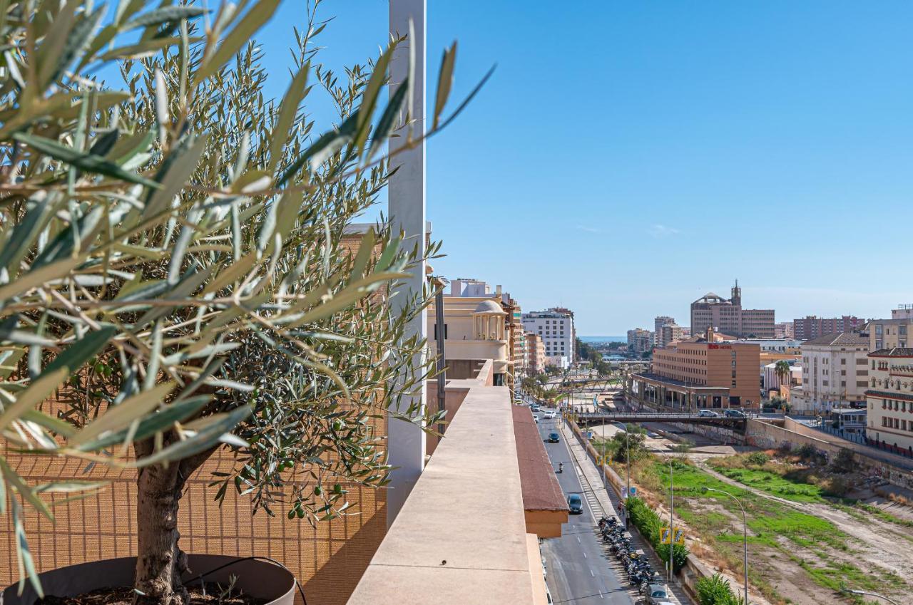 Appartement Malaga Centro Terraza Rosaleda Extérieur photo