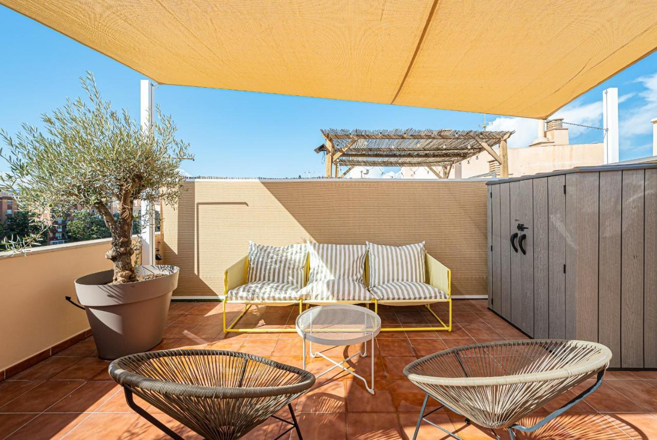 Appartement Malaga Centro Terraza Rosaleda Extérieur photo